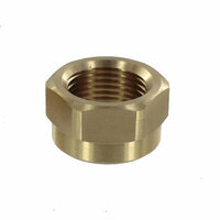 Brass nozzle cap 3/8