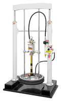 Ram hoist barrel pump