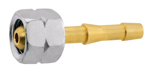 LPG-Hose tail with nut
