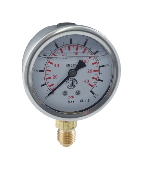 AG63 - 1/4” BSP - kierre, alakiinnitys