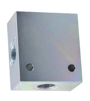 3/2 SAE-16 Steel manifold