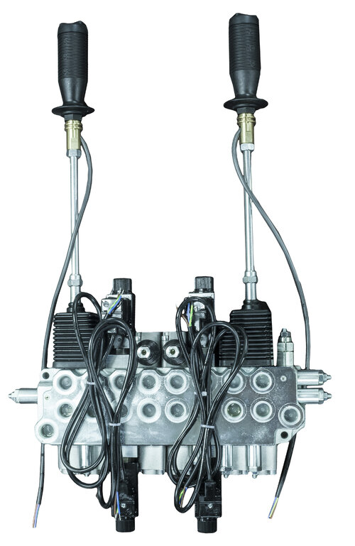 Forest crane valve 8-spool monoblock