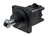 EPMSW - Orbital motor (OMSW) with 1:10 tapered 35mm shaft and wheel mount
