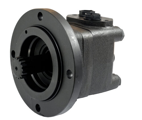 EPMTS - Orbital motor (OMTS) with splined shaft, short version