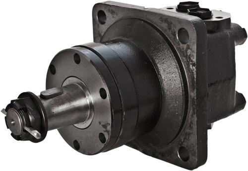 EPMTW - Orbital motor (OMTW) with 1:10 tapered shaft and wheel mount