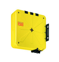 Closed hose reel bodies