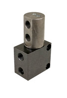 Twin hose swivel 3/8