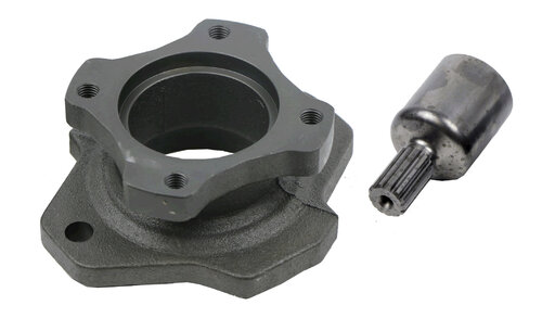 SAE B PTO - ISO 4 pulttinen adapteri