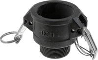 PPB - Camlock naaras UK, polypropeeni