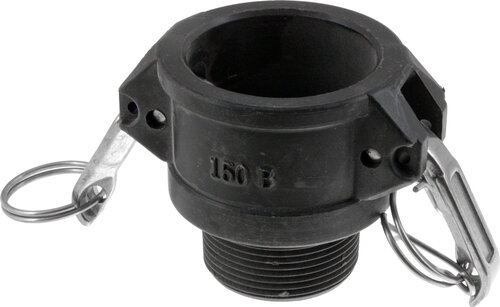 PPB - Camlock naaras UK, polypropeeni