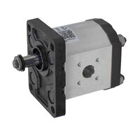 Helical gear pumps