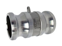 SSAA - Camlock male/male stainless steel