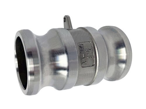 SSAA - Camlock male/male stainless steel