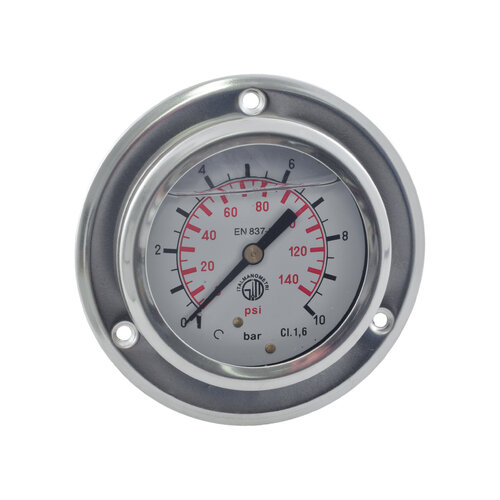 TG63 - 1/4” BSP - kierre, takakiinnitys