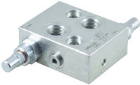 VLMS-LV - Dual cross relief valve with drain port