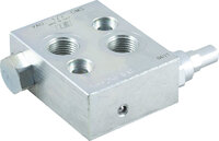VLMSAC2 - Dual cross relief valve for OMS motor with anti-cavitation and single adjustment