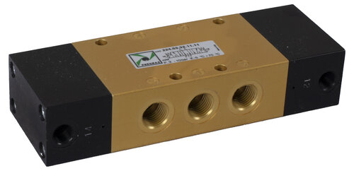 5/3-valve pneumatic/pneumatic 1/4